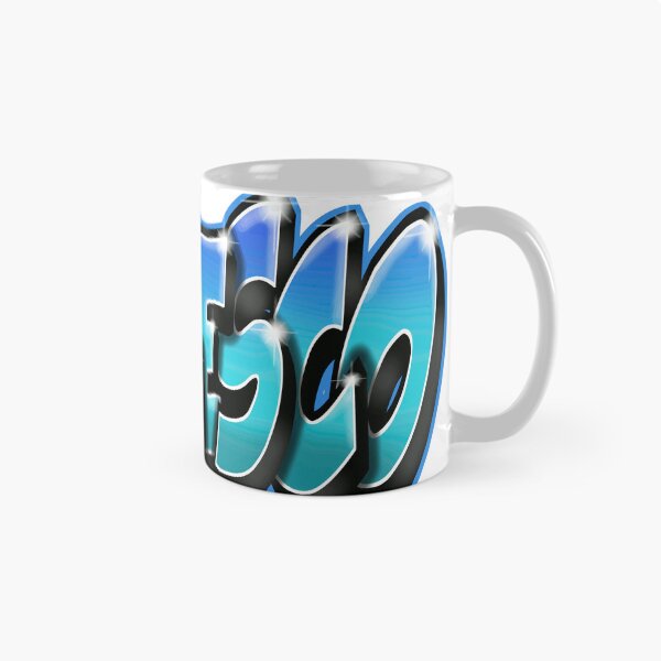 Item preview, FRANCESCO Graffiti Name Cyan blue - Personalised Custom Gift v2 designed and sold by BlachGallery.