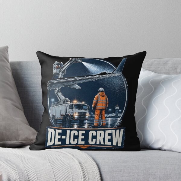 Item preview, Copy of De-Ice Crew — Aircraft De-Icing Night Shift designed and sold by Kamplos15.