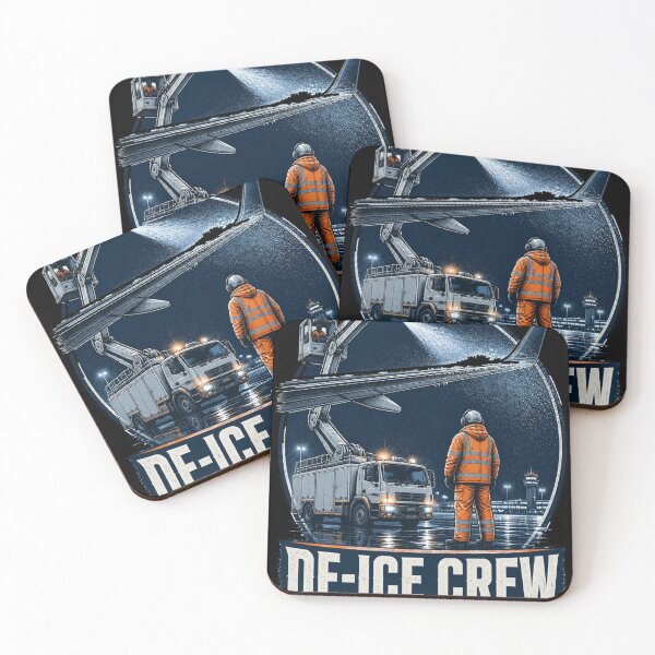 Item preview, Copy of De-Ice Crew — Aircraft De-Icing Night Shift designed and sold by Kamplos15.
