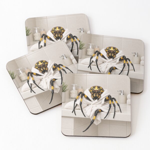 Item preview, Cozy Bathrobe Golden Orb Weaver Spider designed and sold by Sillytoe.