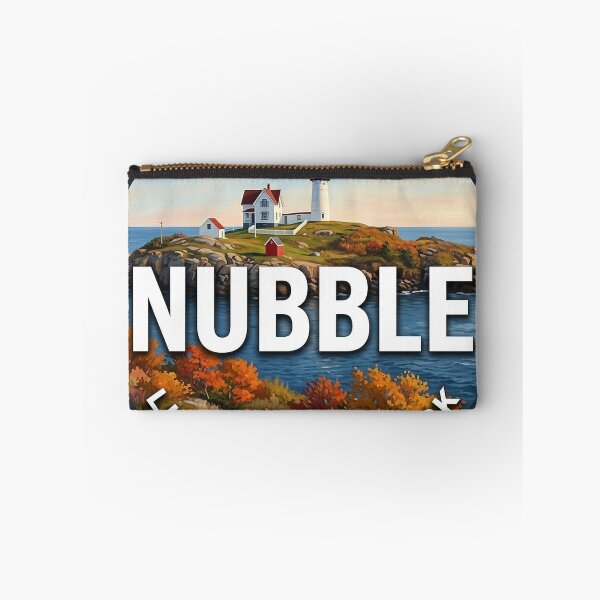 Item preview, Nubble Lighthouse Maine Autumn Shore Round Badge Sticker designed and sold by DetourDgn.