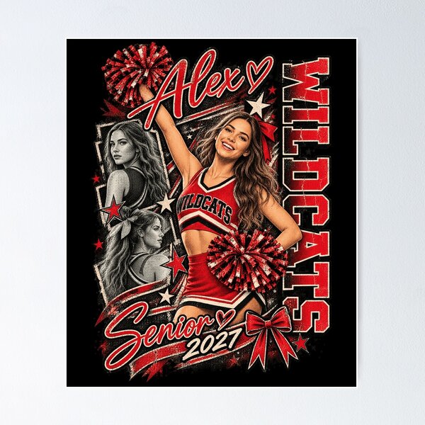 Item preview, Personalized Senior Cheer Mom designed and sold by Manellaa.