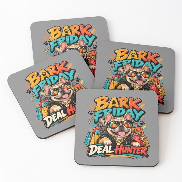 Item preview, Funny Black Friday Deal Bark Friday Cool Dog Shopping Lover designed and sold by Im-Ara.