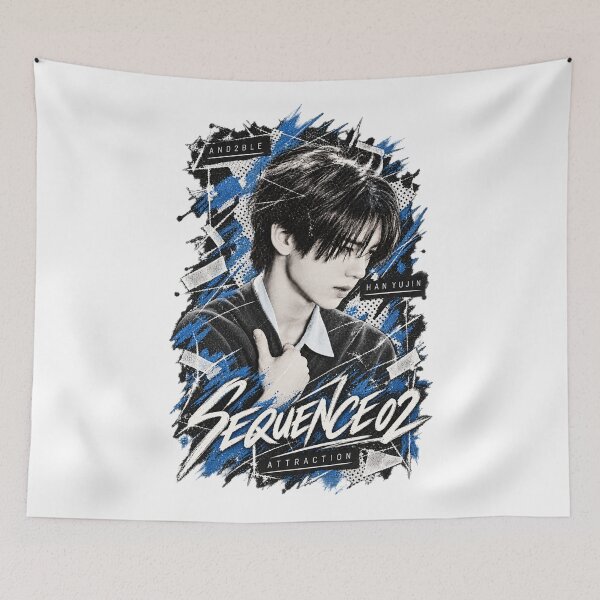 Item preview, Han Yujin Monochrome Grunge Artwork AND2BLE Fan Made designed and sold by Valeree Store.