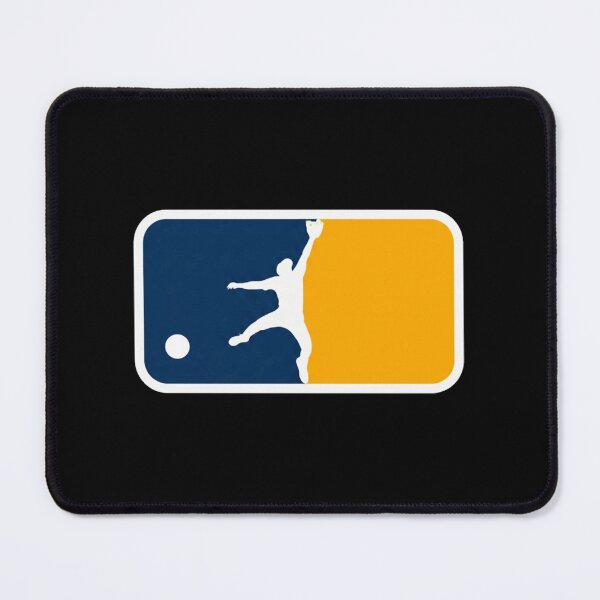 Item preview, Milwaukee Brewers Luis Lara Leaping Catch Silhouette Baseball designed and sold by Fryeal Berik.
