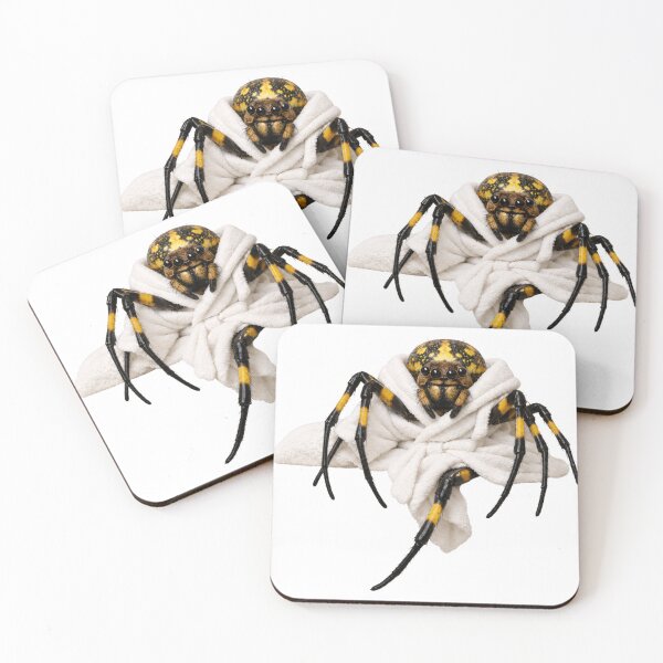 Item preview, Bathrobe Golden Orb Weaver Spider designed and sold by Sillytoe.
