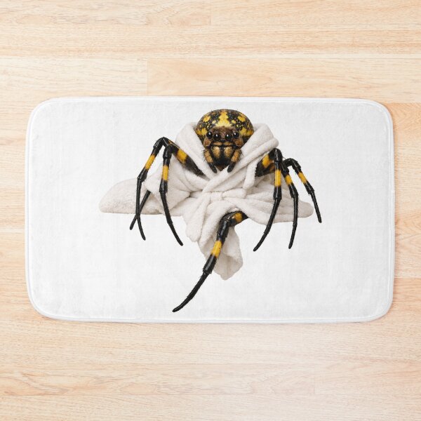Item preview, Bathrobe Golden Orb Weaver Spider designed and sold by Sillytoe.