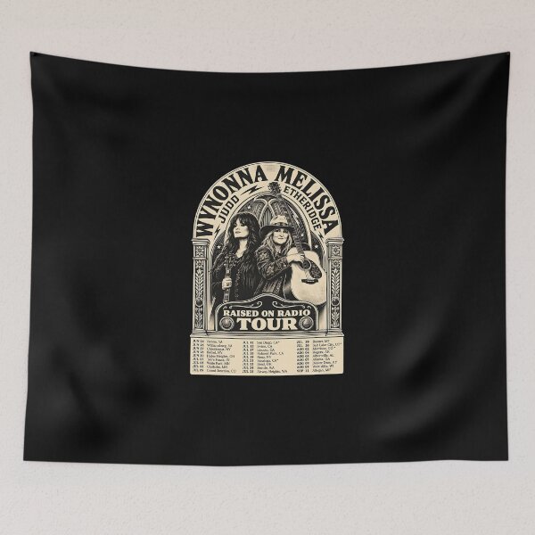 Item preview, Melissa Etheridge-Wynonna Tour Raised on Radio Summer Tour 2026 designed and sold by CatTalkTshirts.