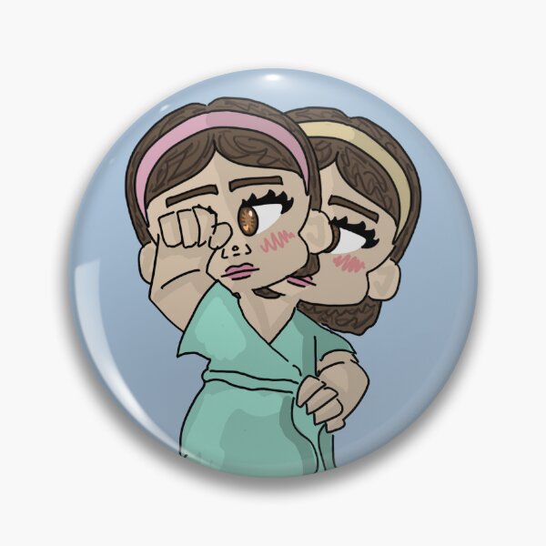 Item preview, Bette and Dot Freak Show Chibi designed and sold by hennypennydraws.