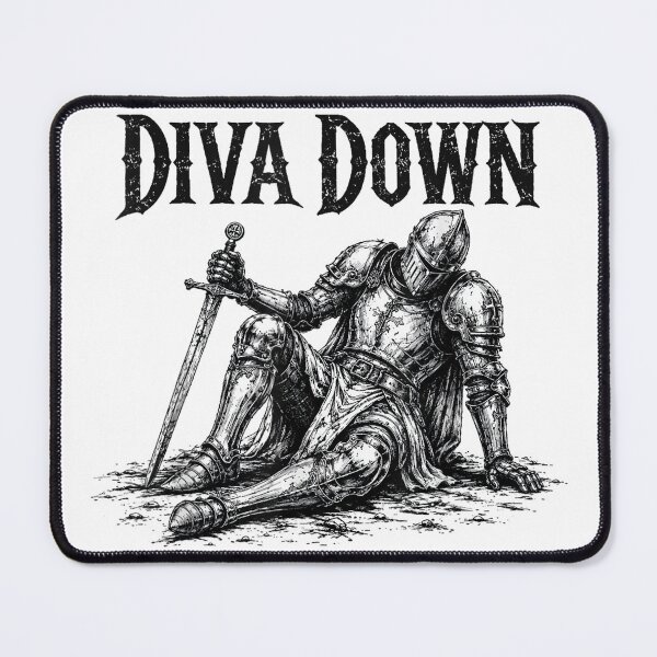 Item preview, Diva Down Knight Meme Funny designed and sold by cakematel.