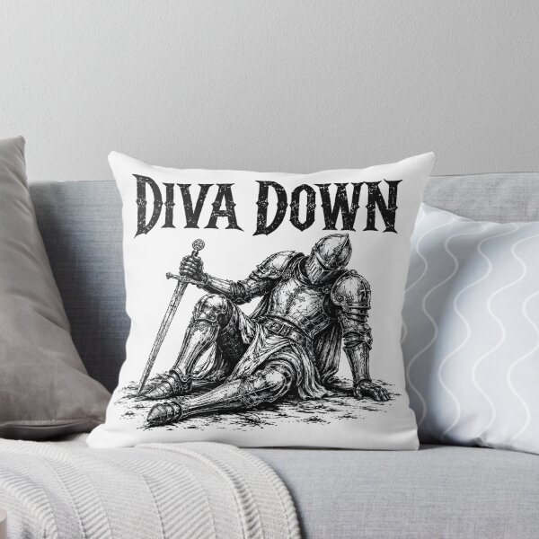 Item preview, Diva Down Knight Meme Funny  designed and sold by cakematel.