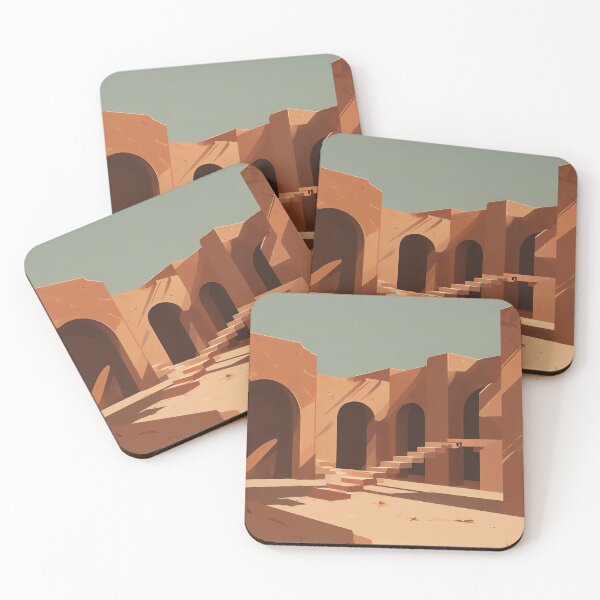 Item preview, Solitude in Ochre designed and sold by ONYX Pixee.