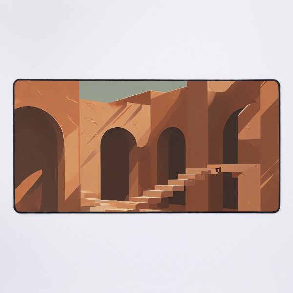 Item preview, Solitude in Ochre designed and sold by ONYX Pixee.
