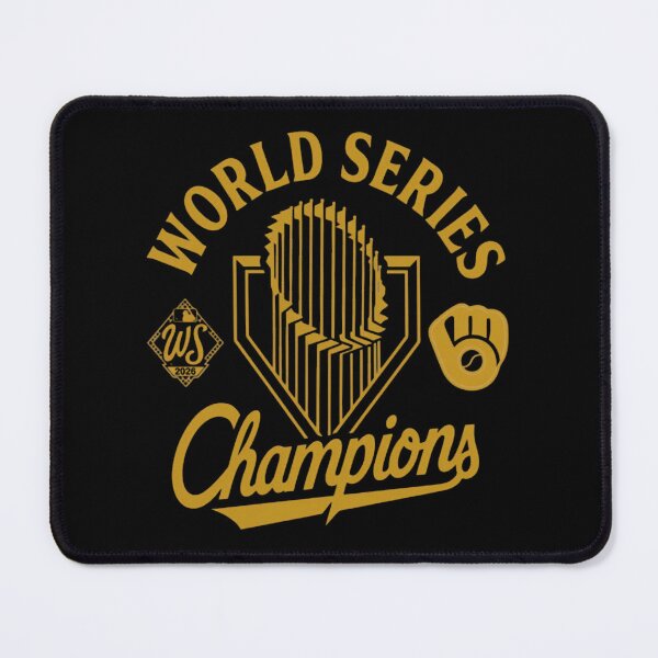 Item preview, Milwaukee Brewers World Series Champions 2026 Gold Trophy Crest designed and sold by Fryeal Berik.