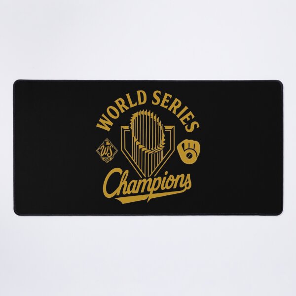 Item preview, Milwaukee Brewers World Series Champions 2026 Gold Trophy Crest designed and sold by Fryeal Berik.