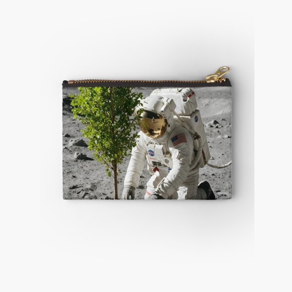 Item preview, Astronaut planting tree on the moon  designed and sold by WiseBow.