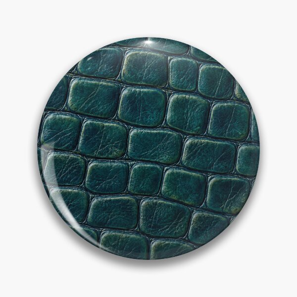 Item preview, Emerald Teal Crocodile Leather Texture – Luxury Reptile Skin Pattern designed and sold by Kaleidoscope Print.