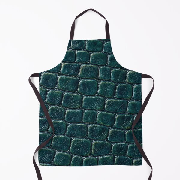 Item preview, Emerald Teal Crocodile Leather Texture – Luxury Reptile Skin Pattern designed and sold by Kaleidoscope Print.