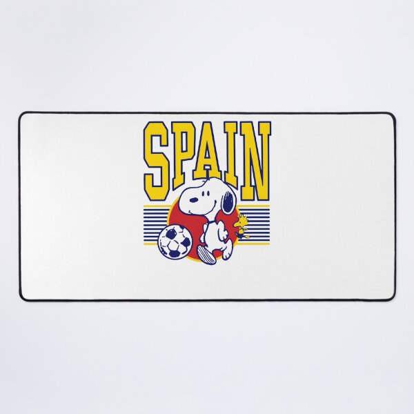 Item preview, Snoopy Spain Soccer Peanuts Collegiate designed and sold by LucianaMoraes.