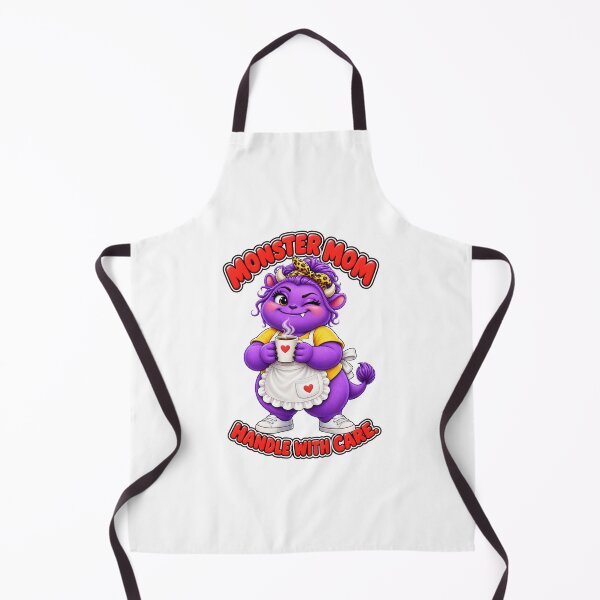 Item preview, Monster Mom Handle With Care – Cute Purple Monster Mother’s Day designed and sold by AleksKos.