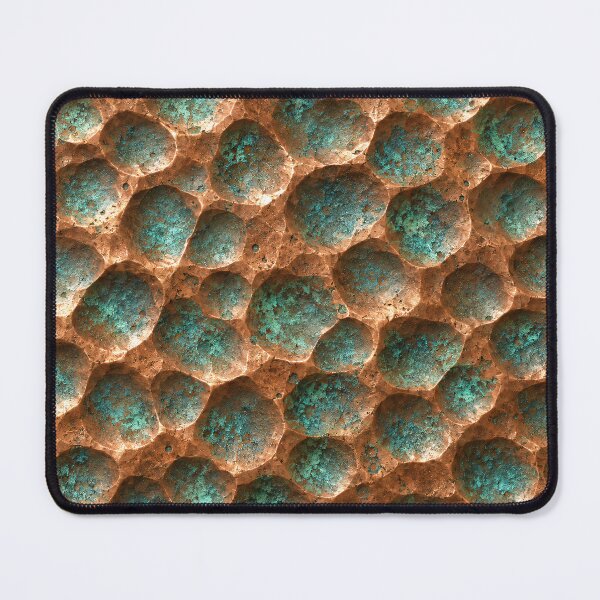 Item preview, Turquoise Patina Copper Texture – Hammered Antique Metal Pattern designed and sold by Kaleidoscope Print.