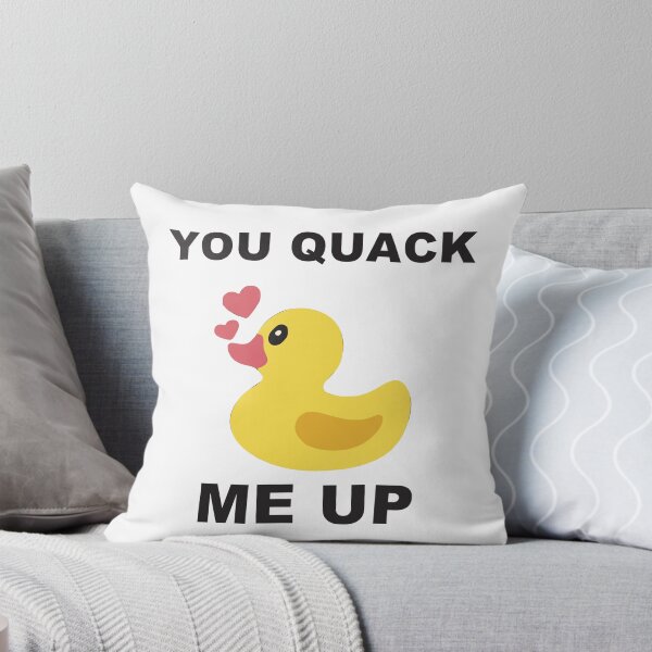 Item preview, You Quack Me Up - Cute Rubber Duck Valentines Pun designed and sold by Ducking Around.