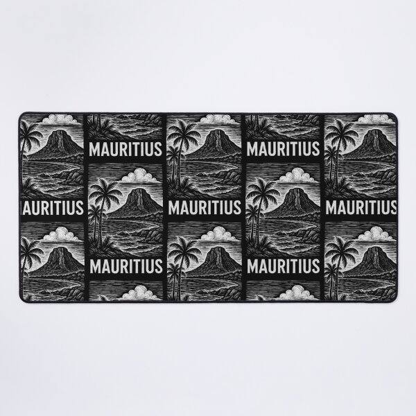 Item preview, Mauritius Linocut Style  designed and sold by Thistle-TShop.