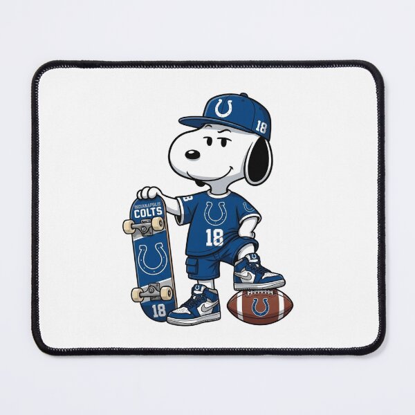 Item preview, Snoopy Indianapolis Football Skater Fan Art designed and sold by gaygamonzo.