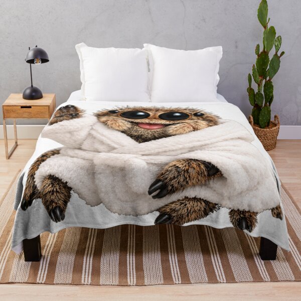 Item preview, Cozy Bathrobe Jumping Spider designed and sold by Sillytoe.