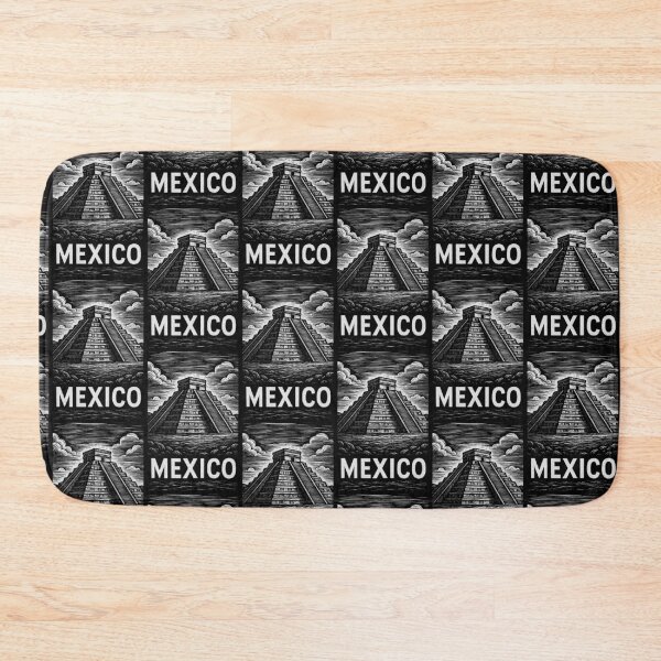 Item preview, México al estilo linograbado designed and sold by Thistle-TShop.