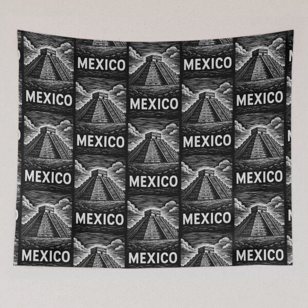 Item preview, Mexico Linocut Style  designed and sold by Thistle-TShop.