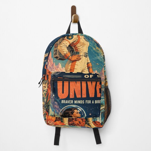 Item preview, Vintage Women of the Universe Retro Space Poster designed and sold by Curio Meridian.