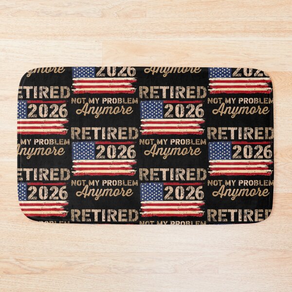 Item preview, Retired 2026 Not My Problem Anymore Us Flag Retirement designed and sold by serialcarachts.
