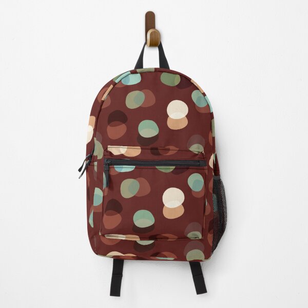 Item preview, Burgundy Retro Organic Shapes – 70s Abstract Pattern designed and sold by alijun.