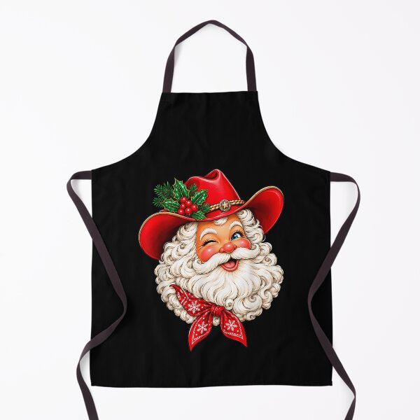 Item preview, Winking Santa in a Red Western Hat designed and sold by LakenDraphil.