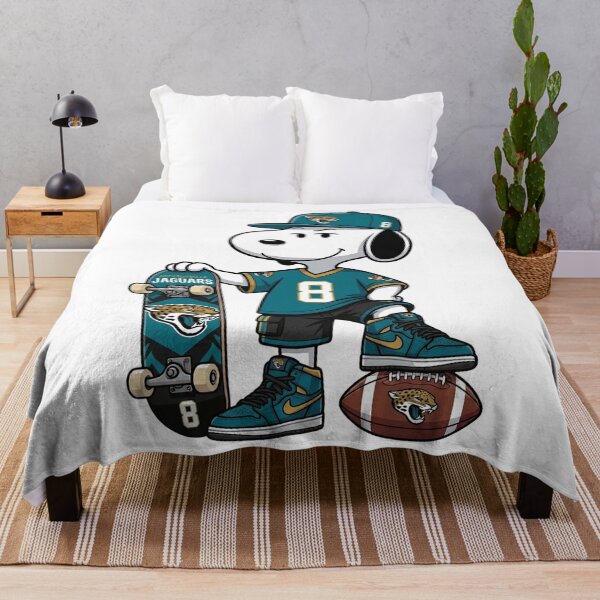 Item preview, Snoopy Jacksonville Football Skater Fan Art designed and sold by gaygamonzo.