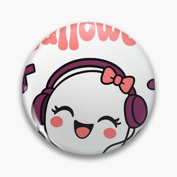 Item preview, Happy Halloween - Cute Musical Ghost with Headphones Design designed and sold by YasminTaha.