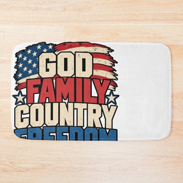 Item preview, God Family Country Freedom Patriotic Christian Design designed and sold by stmpdwrld.