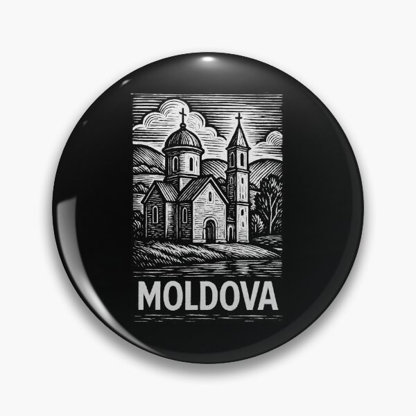 Item preview, Moldova Linocut Style  designed and sold by Thistle-TShop.