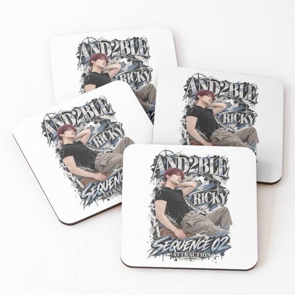 Item preview, Ricky Vintage Indie Portrait AND2BLE Kpop Fan Art designed and sold by Valeree Store.