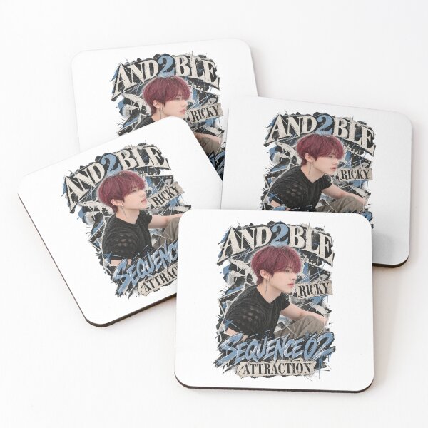 Item preview, Ricky Blue Distressed Collage AND2BLE Fan Art designed and sold by Valeree Store.