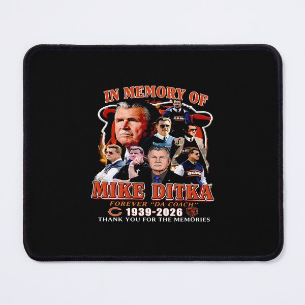 Item preview, In Memory Of Mike Ditka 1939 2026 Forever Da Coach Chicago Bears Thank You For The Memories designed and sold by oituflom.