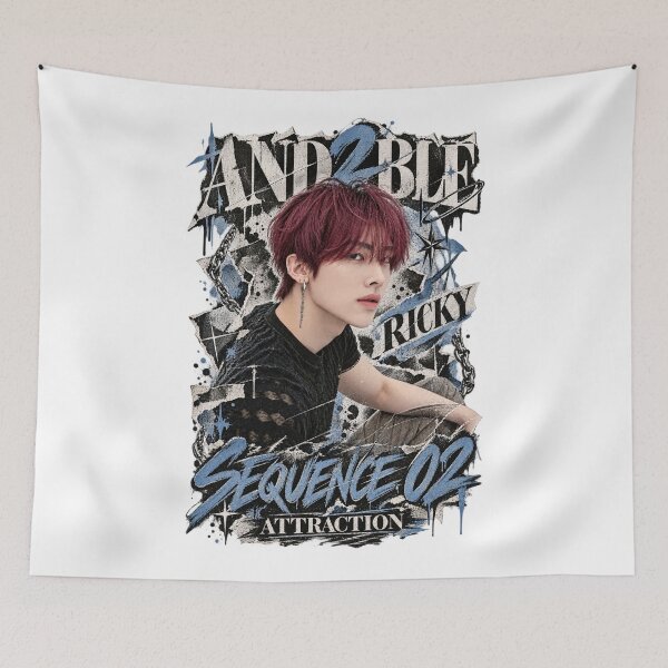 Item preview, Ricky Alternative Kpop Poster Sequence 02 Attraction designed and sold by Valeree Store.
