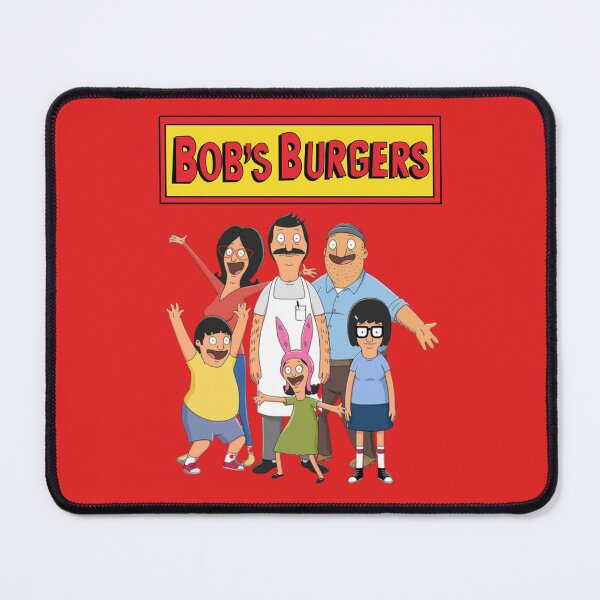 Artikelvorschau, Bob's Burgers | Familie Belcher plus Teddy! Rot entworfen und verkauft von fifisu.