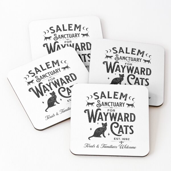 Item preview, Salem Sanctuary for Wayward Cats Vintage Design designed and sold by OlyvieArt.
