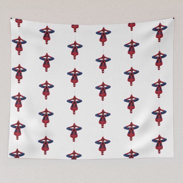 Item preview, Spiderman hanging upside down fan art designed and sold by t-patterns.