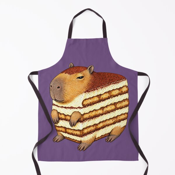 Item preview, Capybara Tiramisu designed and sold by prettykaler.