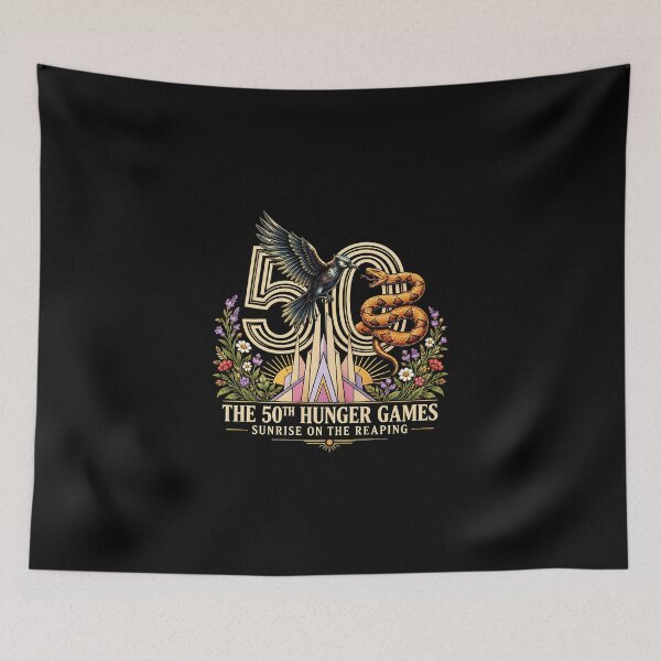 Item preview, Sunrise-on-the-Reaping-50th  designed and sold by CatTalkTshirts.