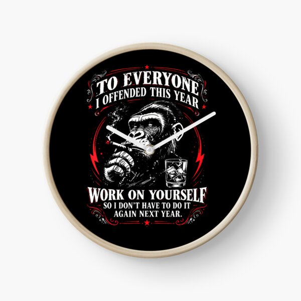 Item preview, Santa Offended This Year Funny Christmas designed and sold by serialcarachts.
