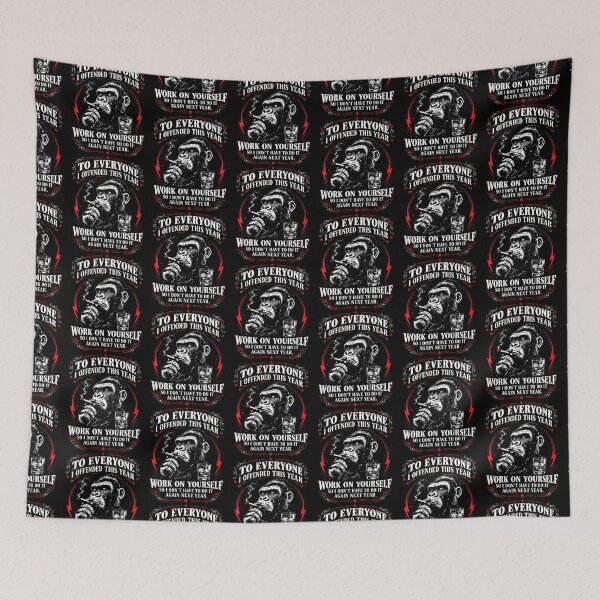 Item preview, Santa Offended This Year Funny Christmas designed and sold by serialcarachts.